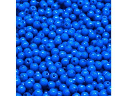 Kuličky 3 mm modro modré