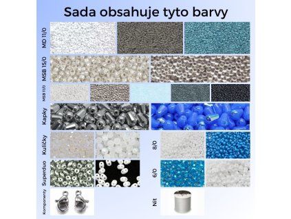 Sada obsahuje tyto barvy