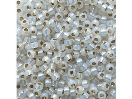 MSB 8/0 Gilt L. White Opal