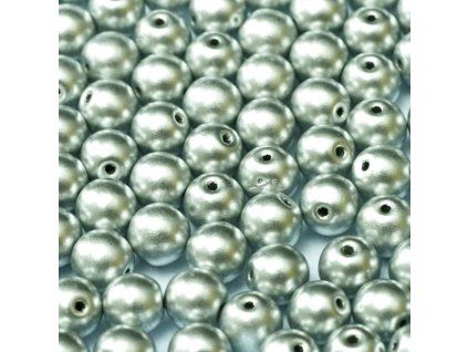 Kuličky 4 mm Aluminium Silver