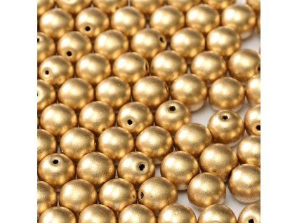 Kuličky 4 mm Aztec Gold