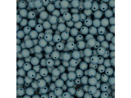 Kuličky 4 mm Al. Teal Ocean
