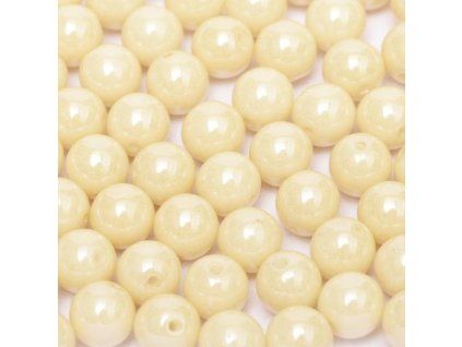Kuličky 4 mm oranžový listr