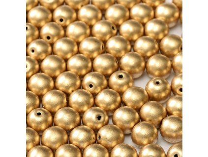 Kuličky 8 mm Aztec Gold