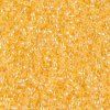 MD 11/0 Lined Crystal Yellow Luster
