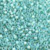 Matubo 8/0 green aqua opal silver lined