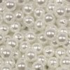 Voskované perly 5 mm bílé