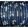 Textilní stuha 7mm jeans marine blue