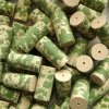 Keramické válečky 9x18 mm zelené