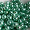 Voskované perly 8 mm zelené mint