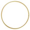 Kovový kruh zlatý 10 cm