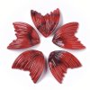 Akrylová křídla červená žíhaná