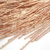 French wire hranatý 1 mm rose gold