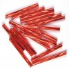 Trubičky kroucené 35 mm červené