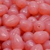 Korálky meloun kapka opálově růžové