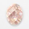 Marocký kabošon perleťový růžový