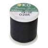 K.O. korálkovací nit černá