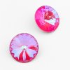 Swarovski® rivoli 14 mm Crystal Lotus Pink DeLite