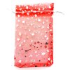 Dárkový pytlík organzový s hvězdičkami