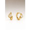 NÁUŠNICE HOOPS MINI ZIRCON