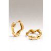 HOOP EARRINGS CITY NOIR-ORGANIC