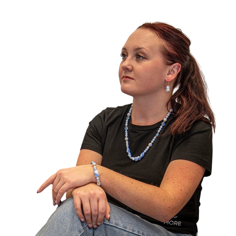 teri - modré korále