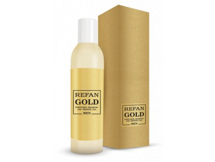 Parfémovaný šampon a sprchový gel pro muže Refan gold 407