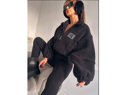 COZZO La Coca bomber bunda černá (Velikost One Size)