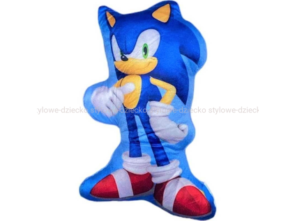 23950 3d detsky dekoracni polstar sonic 33cm