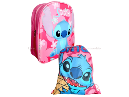 24808 3d stitch predskolni batoh taska