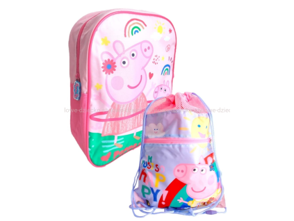 24853 batoh a taska pro predskolaky prasatko peppa