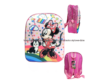 24898 batoh pro predskolaky s 3d reliefem minnie mouse