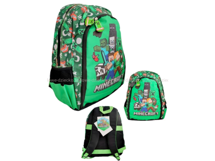 24295 detsky skolni batoh minecraft