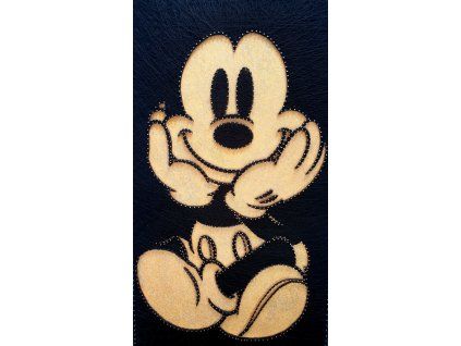 mickey glamour obraz string art 3