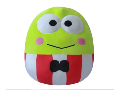 21738 squishmallows 25cm hello kitty keroppi