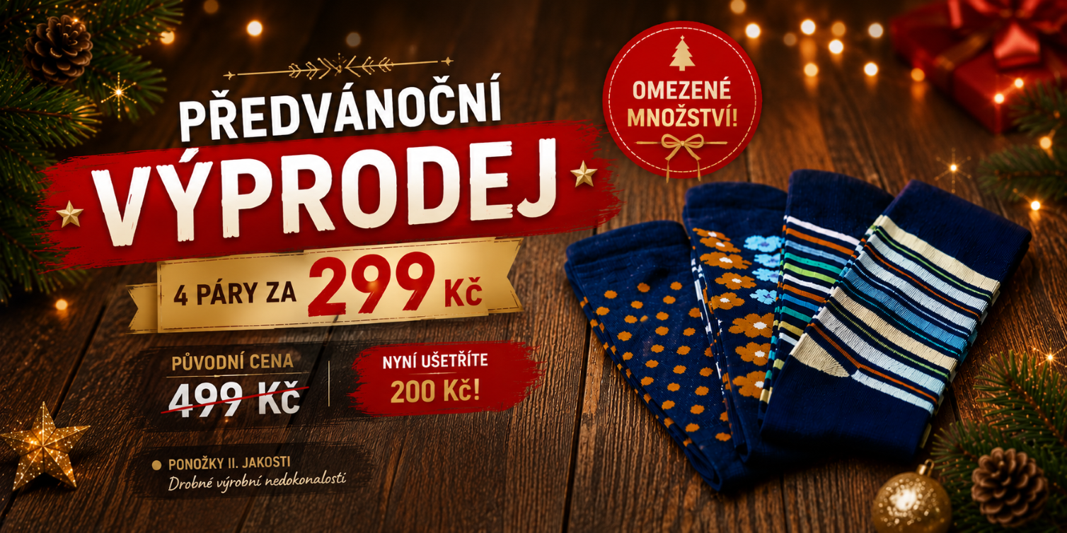 Předvánoční výprodej