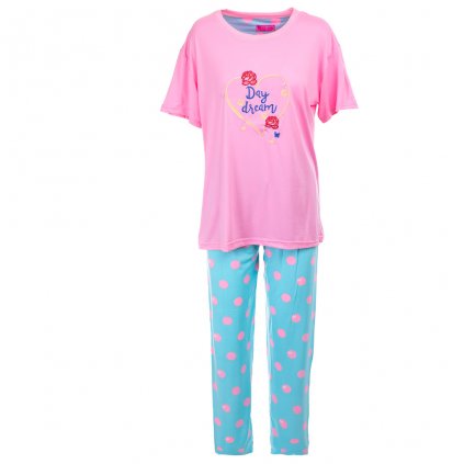 Dámské pyžamo Day dream - Růžové (Velikost 2XL)