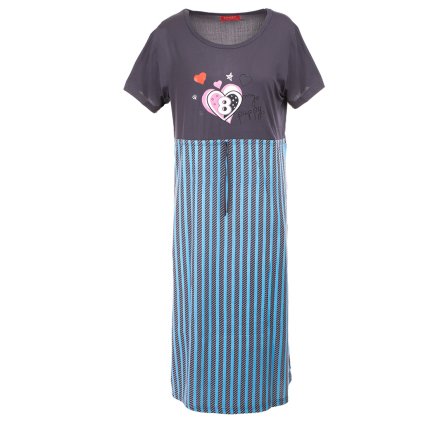 Noční košile puppy -šedá (Velikost 2XL)