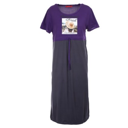 Noční košile American fresh - fialová (Velikost 2XL)