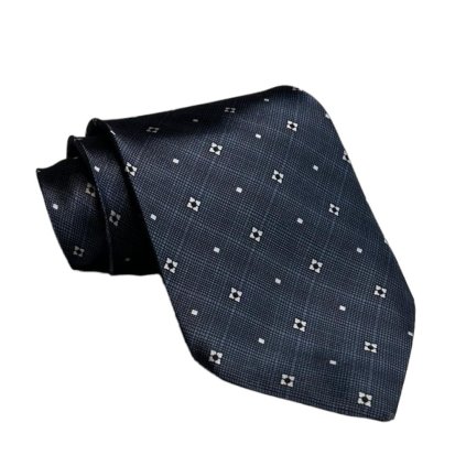 27114 bazar kravata cerna se vzorem