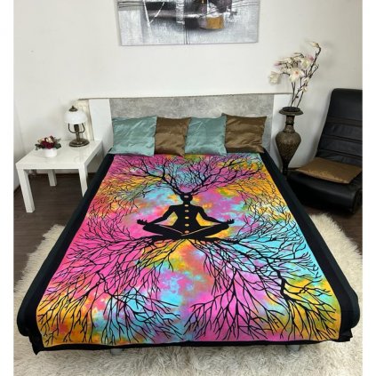 Přehoz - Yoga strom 140 - 210 cm