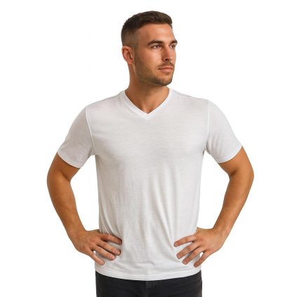 A digital photograph features a portrait of a Cauc