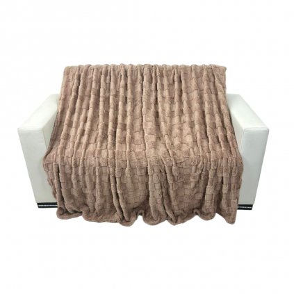Microplush blanket 200 x 230 cm Soft dream- beige