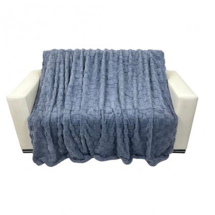 Microplush blanket 200 x 230 cm Soft dream - Blue