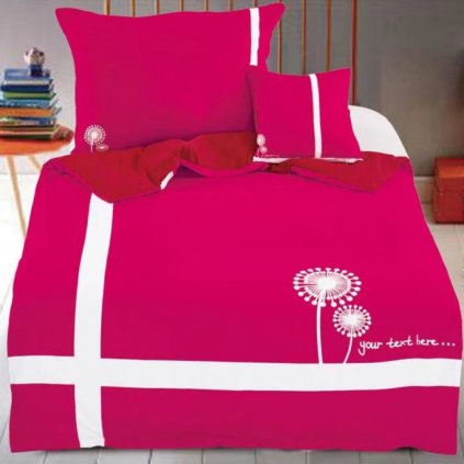 Bedding - Pink with sunflower