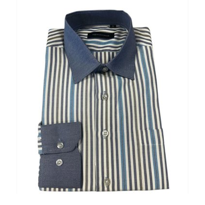 Pánská košile Modré proužky vz.č.36, ❗Objednávejte raději o číslo větší❗