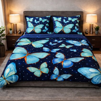 2-dílné ložní povlečení - Motýlí sen