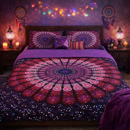 2-dílné ložní povlečení - Mystická mandala
