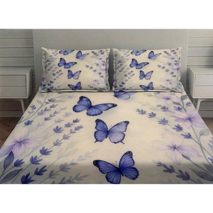 2-dílné ložní povlečení - Motýlí něha