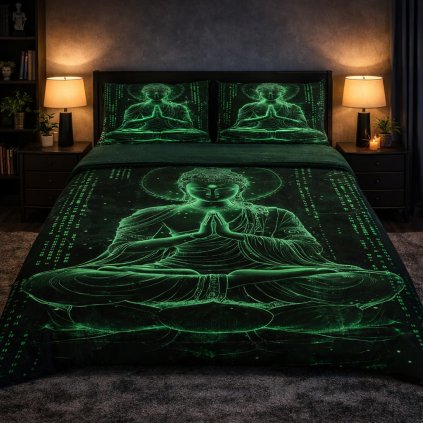 2-dílné ložní povlečení - Neonový Zen